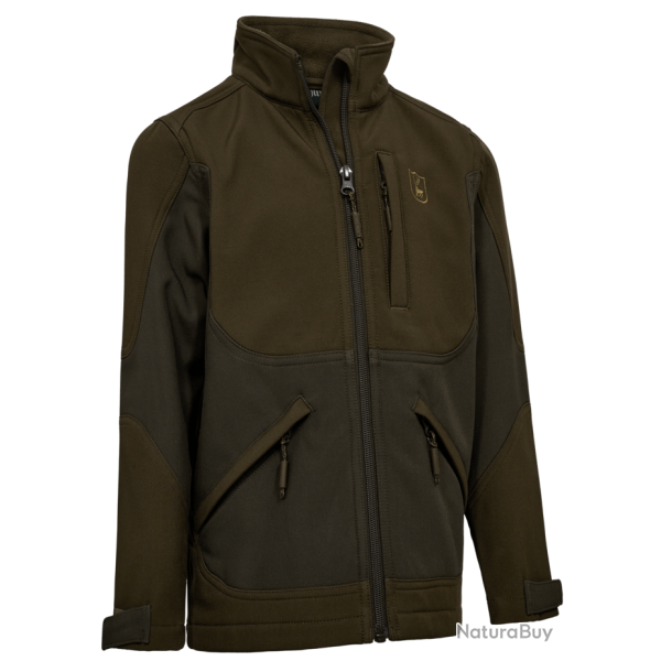 Veste softshell Rogaland kaki enfant Deerhunter-10 ans