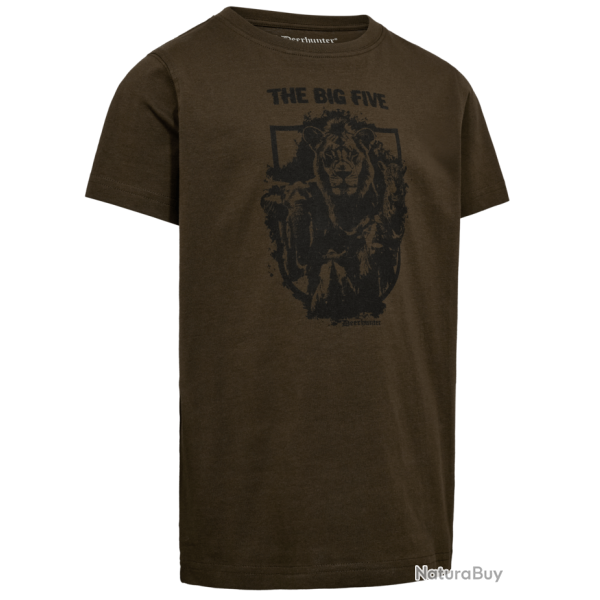 T-shirt Westy enfant kaki DEERHUNTER-6 ans