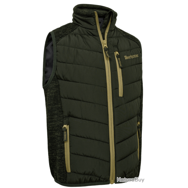 Gilet matelass� Moor enfant kaki DEERHUNTER-10 ans