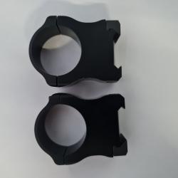 Paire de collier de montage diam&egrave;tre 30mm HAUT pour Picatinny/Weaver