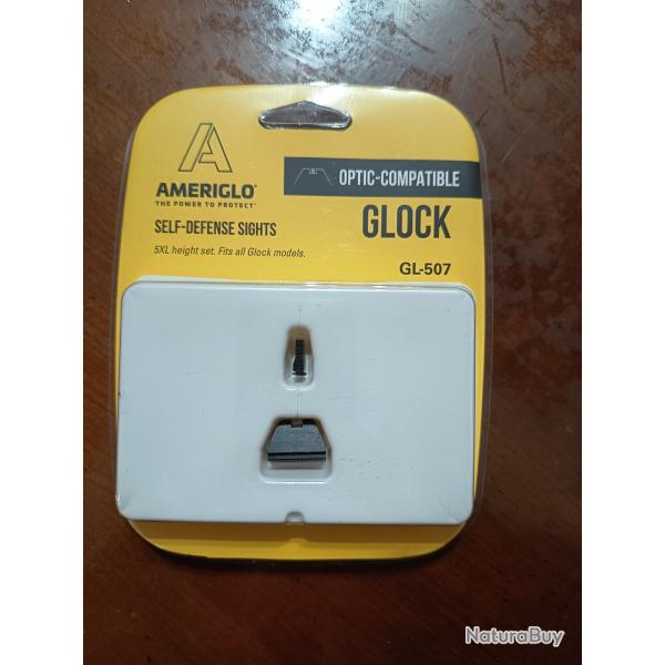 Ameriglo organes de vis�e haut pour Glock optic compatible