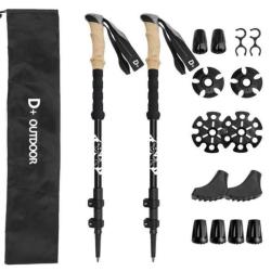 D+ Outdoor - B&acirc;tons de randonn&eacute;e JACQUET (la paire)