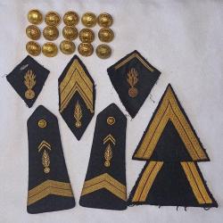 Insigne tissu uniforme de Garde r&eacute;publicaine ann&eacute;es 50/60