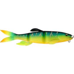Leurre souple MEGABASS Mag draft hasu raver sinking Hot tiger