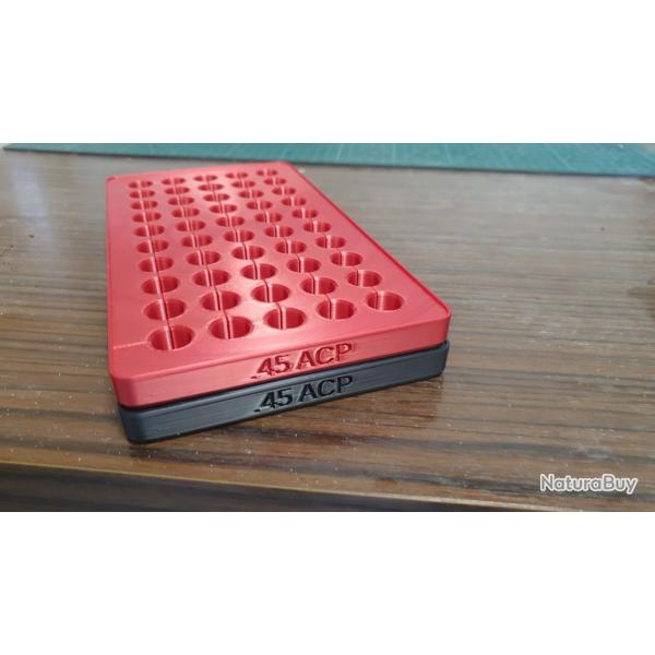 Lot de deux Plateaux de rechargement 45 ACP