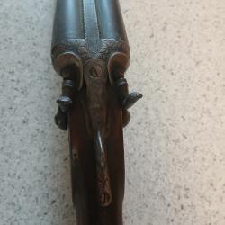 Fusil fn 19 eme d&eacute;but 20 eme tr&egrave;s bon &eacute;tat calibre 12 /65 a chiens