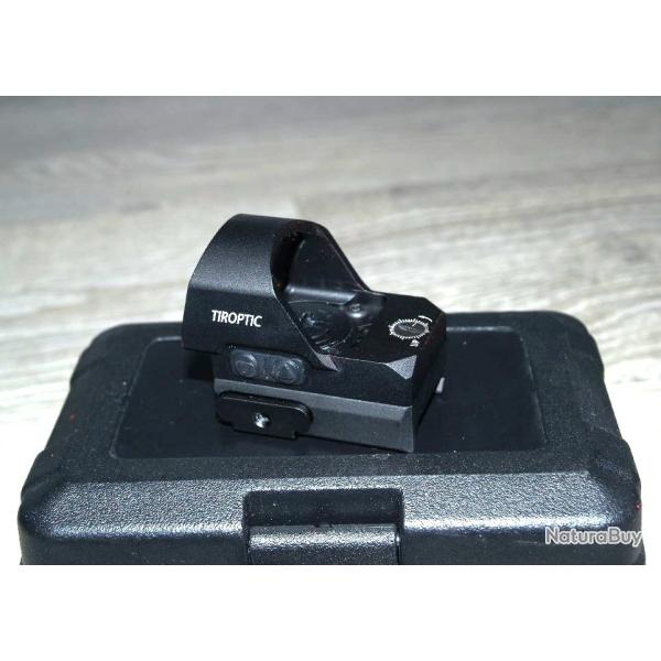 Red dot TIROPTIC D-08 three reticles. YouTube video
