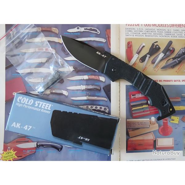 * Couteau militaire pliant : Cold Steel "AK-47" *