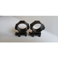 Colliers neuf 30mm rail picatinny Hauteur moyenne.