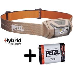 Lampe frontale Petzl Tikka Core marron