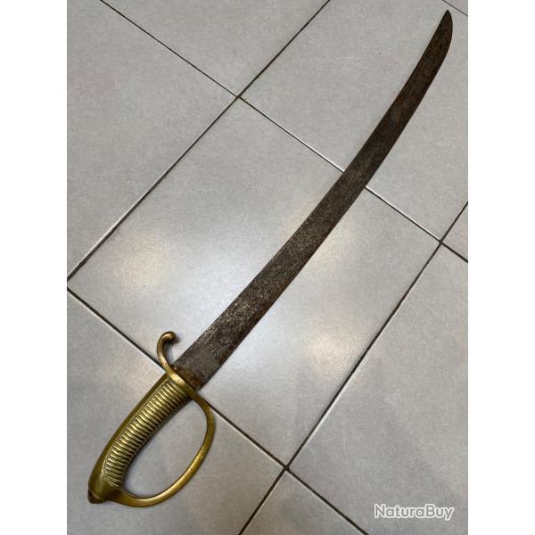 Ancien sabre briquet militaire militaria Napol�on 3