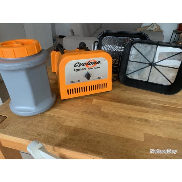 Nettoyeur de douilles LYMAN Cyclone Rotary Case Tumbler 230Volts