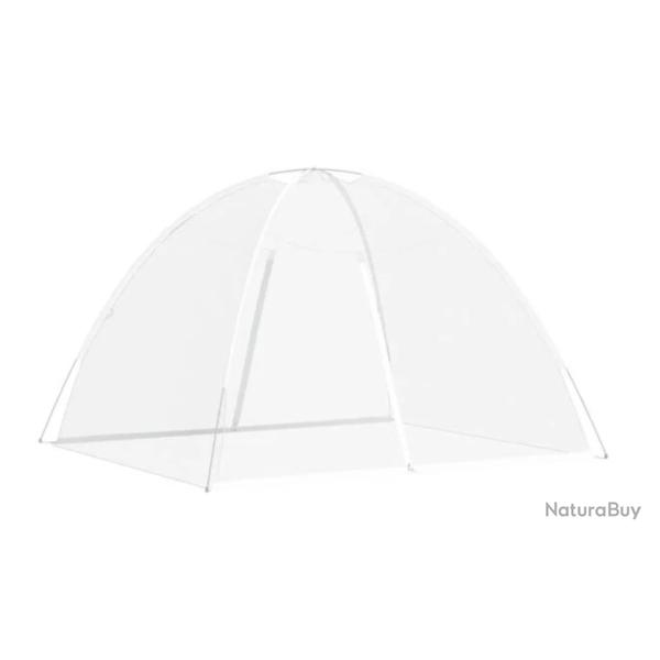 Moustiquaire mongole portes 220 maille blanc 200x180x135 cm