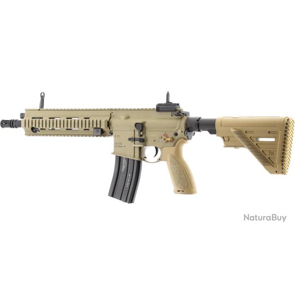 Nouveaut� 2026 CARAB HK416 A5 EYETRACE BBS 6MM AEG FULL AUTO GREEN BROWN