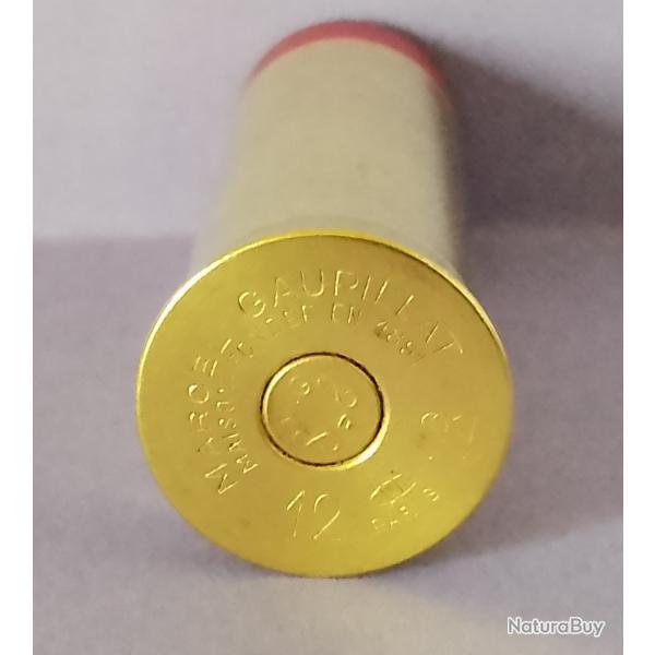 DOUILLE HYBRIDE TRES ANCIENNE MARCEL GAUPILLART CAL.12  ( BEAU MARQUAGE) POUR LA COLLECTION