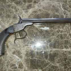 Pistolet de salon &agrave;  coffre  6mm 5,5mm flobert