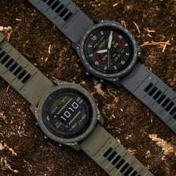 MONTRE GPS GARMIN TACTIX 8 AMOLED CERAKOTE 51 SAPPHIRE BRACELET GRIS