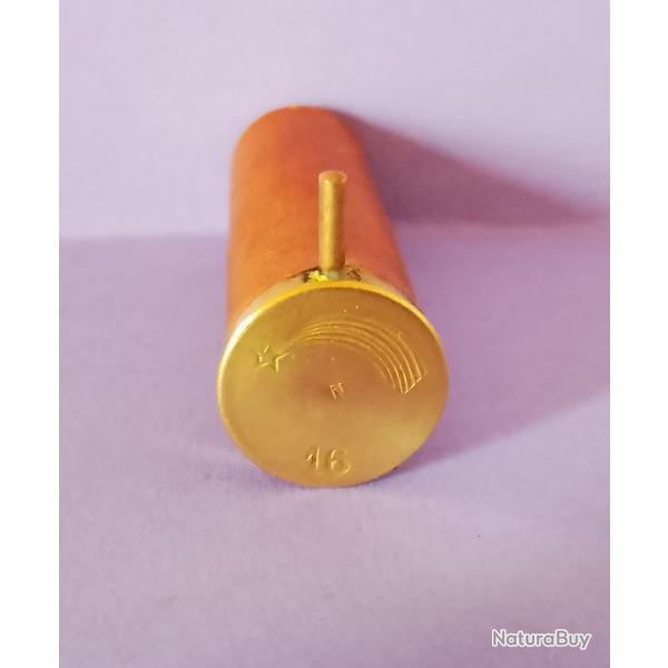 JOLIE CARTOUCHE A BROCHE  ANCIENNE "COMETE"  CAL.16. POUR LA COLLECTION