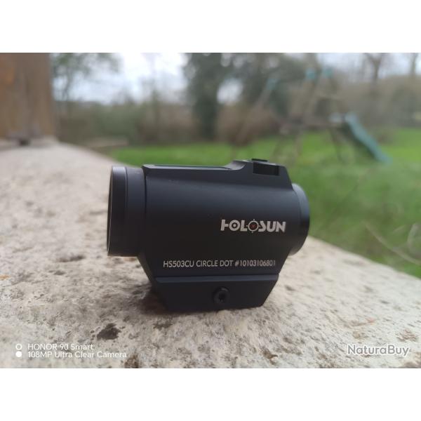 Point rouge Holosun HS503cu 2 MOA