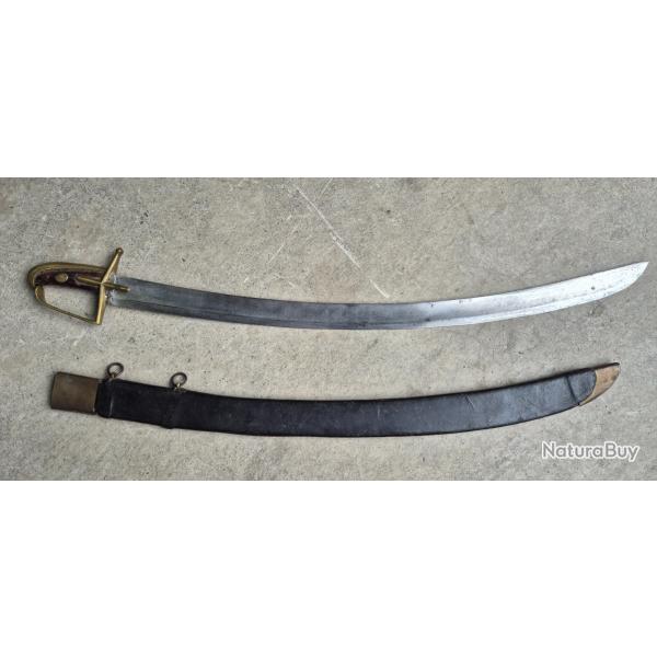 SABRE DE HUSSARD AVEC SON FOURREAU ref JER
