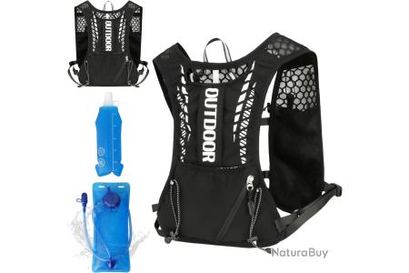 Sac D'hydratation Léger VBIGER Pour Cyclisme Et Randonnée – 2L, Imperméable, Vessie TPU