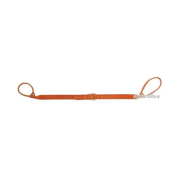Bretelle Fuzyon Carabine lasso cuir vieilli 120cm