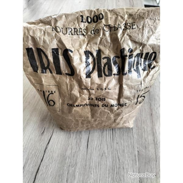 Bourre Iris plastique