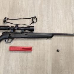 Carabine &agrave; verrou SAVAGE mod&egrave;le B22 - Cal .22 LR - Lunette + Silencieux (Occasion)