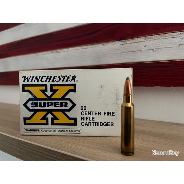 Boite de 20 balles calibre 284 Winchester