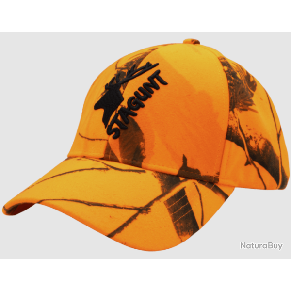 Casquette camouflage orange fluo Blaze STAGUNT