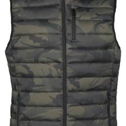Gilet matelass&eacute; camouflage Treck enfant PERCUSSION