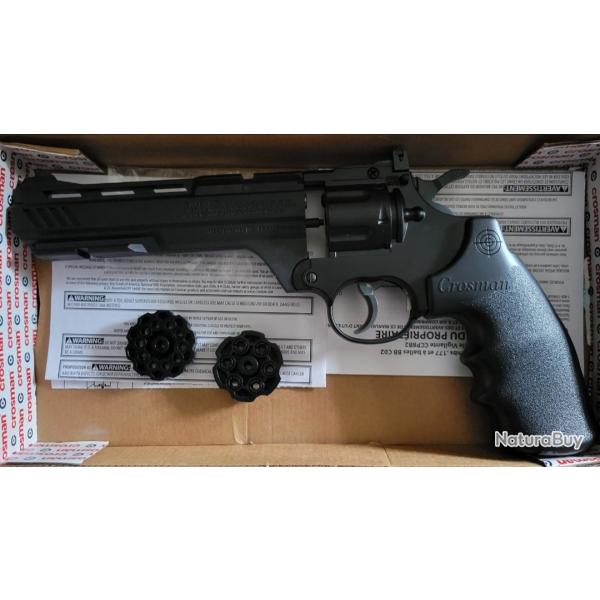 Revolver Vigilante Crosman dual ammo co2
