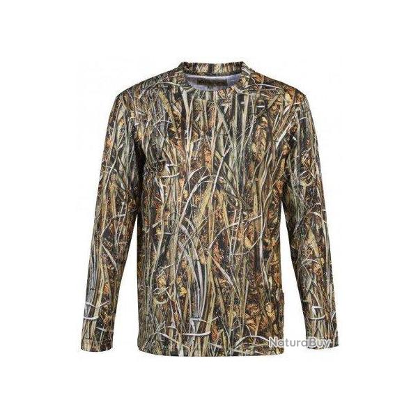 Tee shirt manches longues GhostCamo Wet Colors PERCUSSION