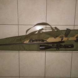 A vendre carabine ATA Turqua ALR en 308W avec lunettes Bushnell 3-12X56 et bipied inclus