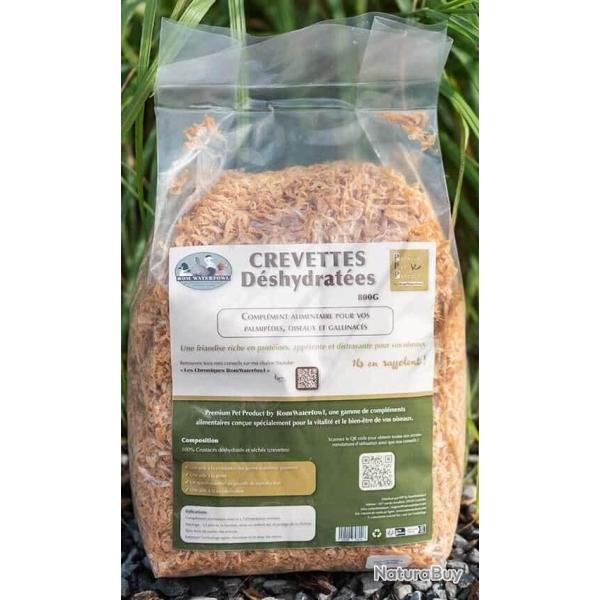 Crevettes d�shydrat�es pour canards et oies 800 g PPP
