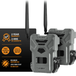 Pack 2 pi&egrave;ges photo communiquant SPYPOINT FLEX DARK