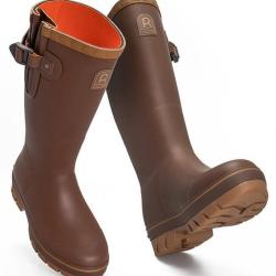 Bottes SILO n&eacute;opr&egrave;ne marron ROUCHETTE-44