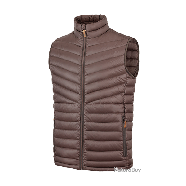 Doudoune Sans Manche Teva marron STAGUNT