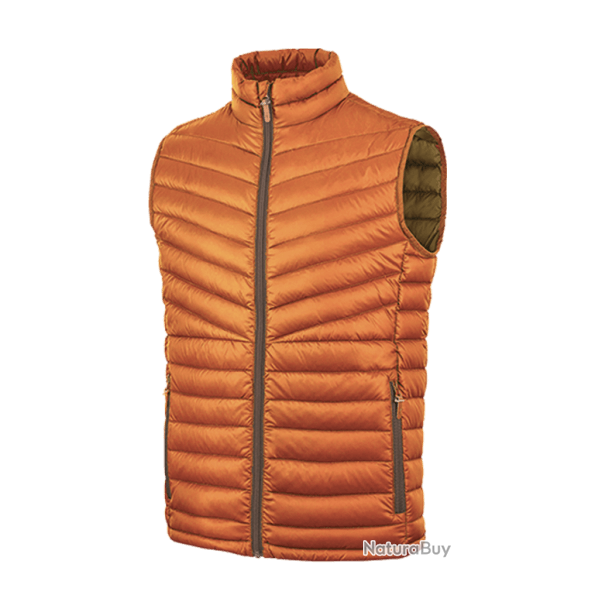 Doudoune Sans Manche Teva orange STAGUNT