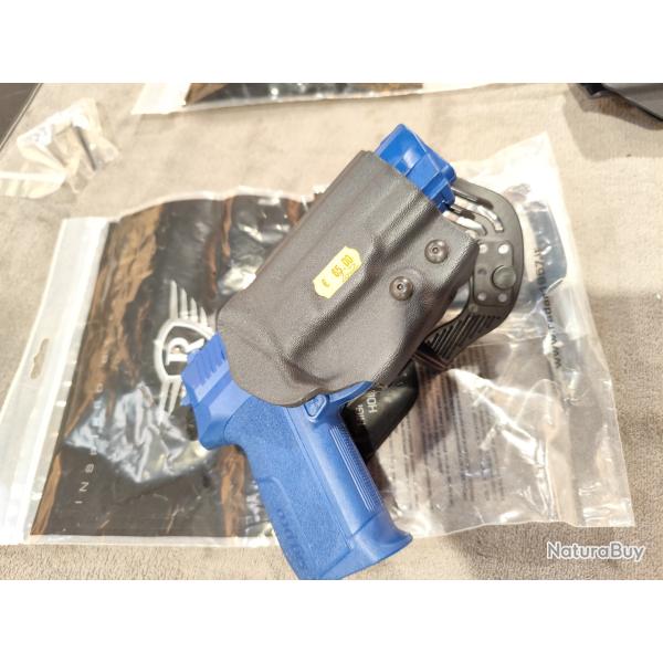 RADAR holster SIG Sauer 2022 police gendarmerie port discret simple r�tention poussoir