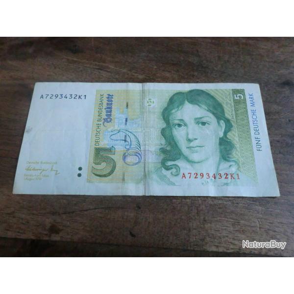 monnaie 5 deutsche mark / A7293432K1