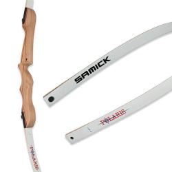 Branches recurve Samick Polaris poign&eacute;e 19.5" alors taille/puissance 54-18 lbs