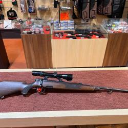 CARABINE A VERROU STEYR MANNLICHER CALIBRE 6.5X57 + SCHMIDT & BENDER 1.56X42 PIVOTANT - OCCAS