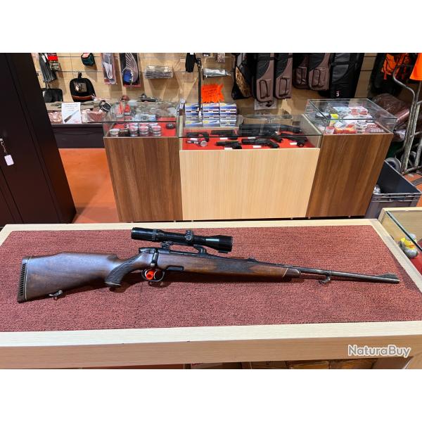 CARABINE A VERROU STEYR MANNLICHER CALIBRE 6.5X57 + SCHMIDT & BENDER 1.56X42 PIVOTANT - OCCAS