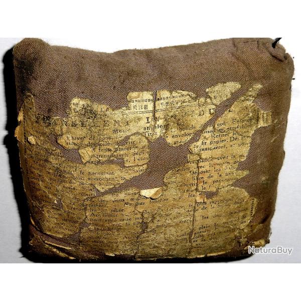 PANSEMENT INDIVIDUEL DU SOLDAT FRANCAIS de la SECONDE GUERRE.