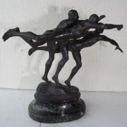 Bronze Alfred Boucher "Au But"