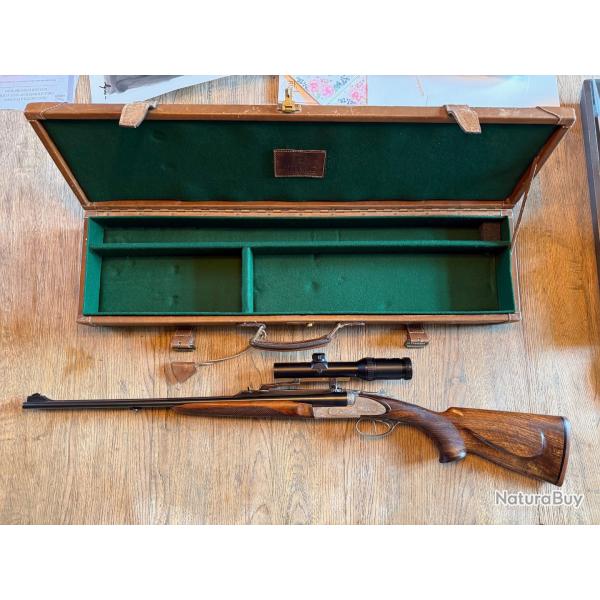 Express Chapuis RGEX 9.3x74R contre platine + lunette + Mallette cuir Alexandre Mareuil