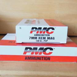 2 boites PMC CAL 7RM