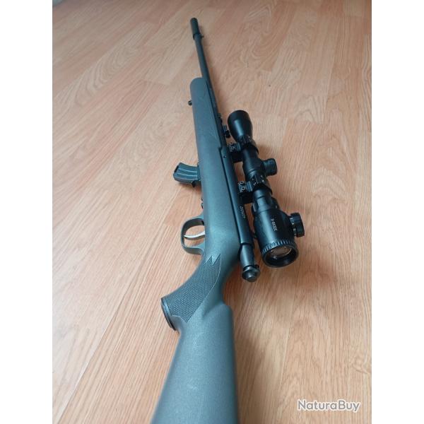 Carabine 22lr Stevens 300 FTBS + lunette 3-9x32