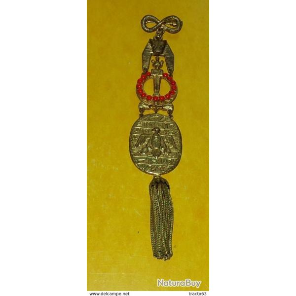 MEDAILLE : JE PENSE A UNE DECORATION D'ORIGINE EGYPTIENNE , A CONFIRMER ?? , ETAT VOIR PHOTO . POUR